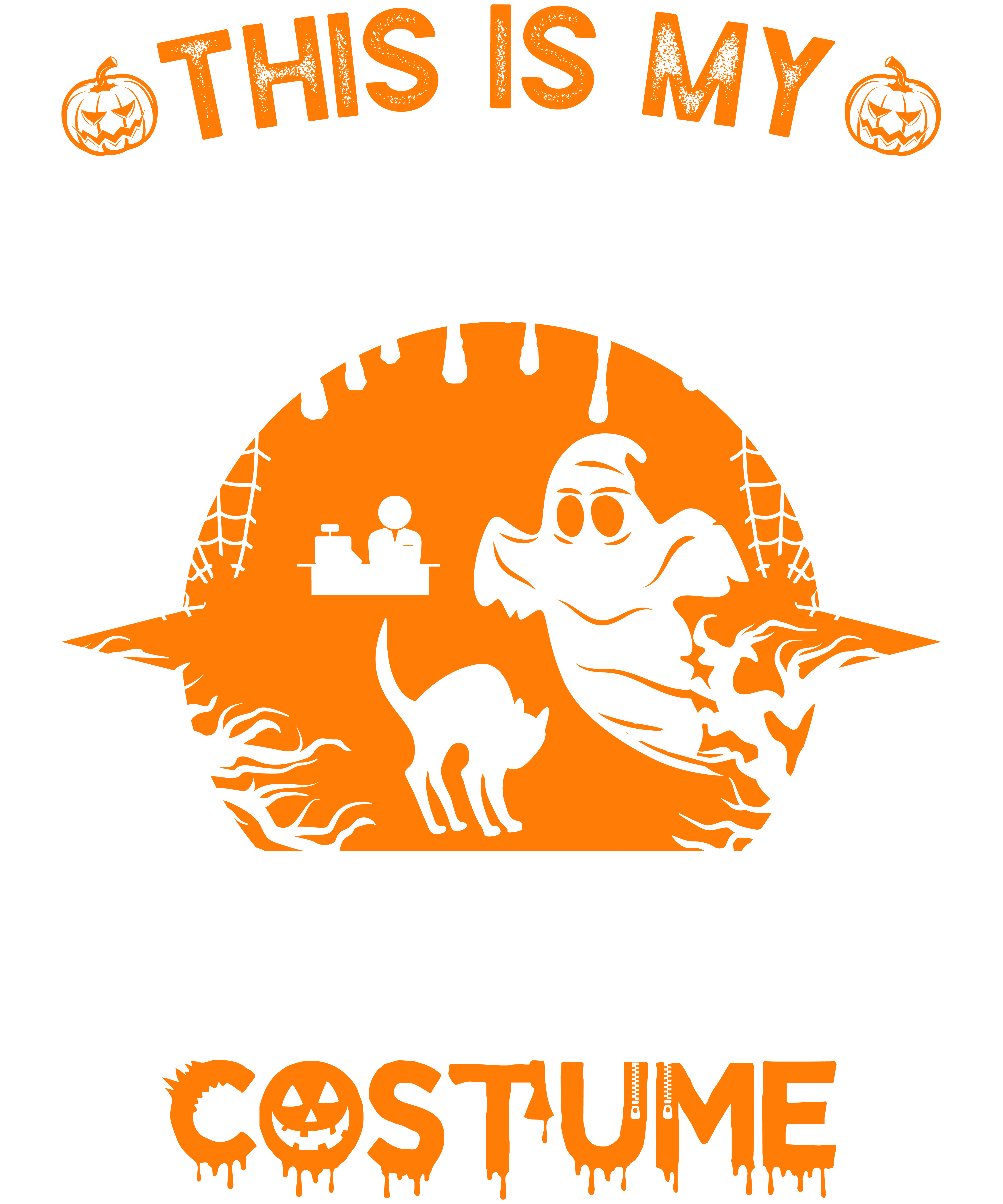 This Is My Scary Cashier Costume