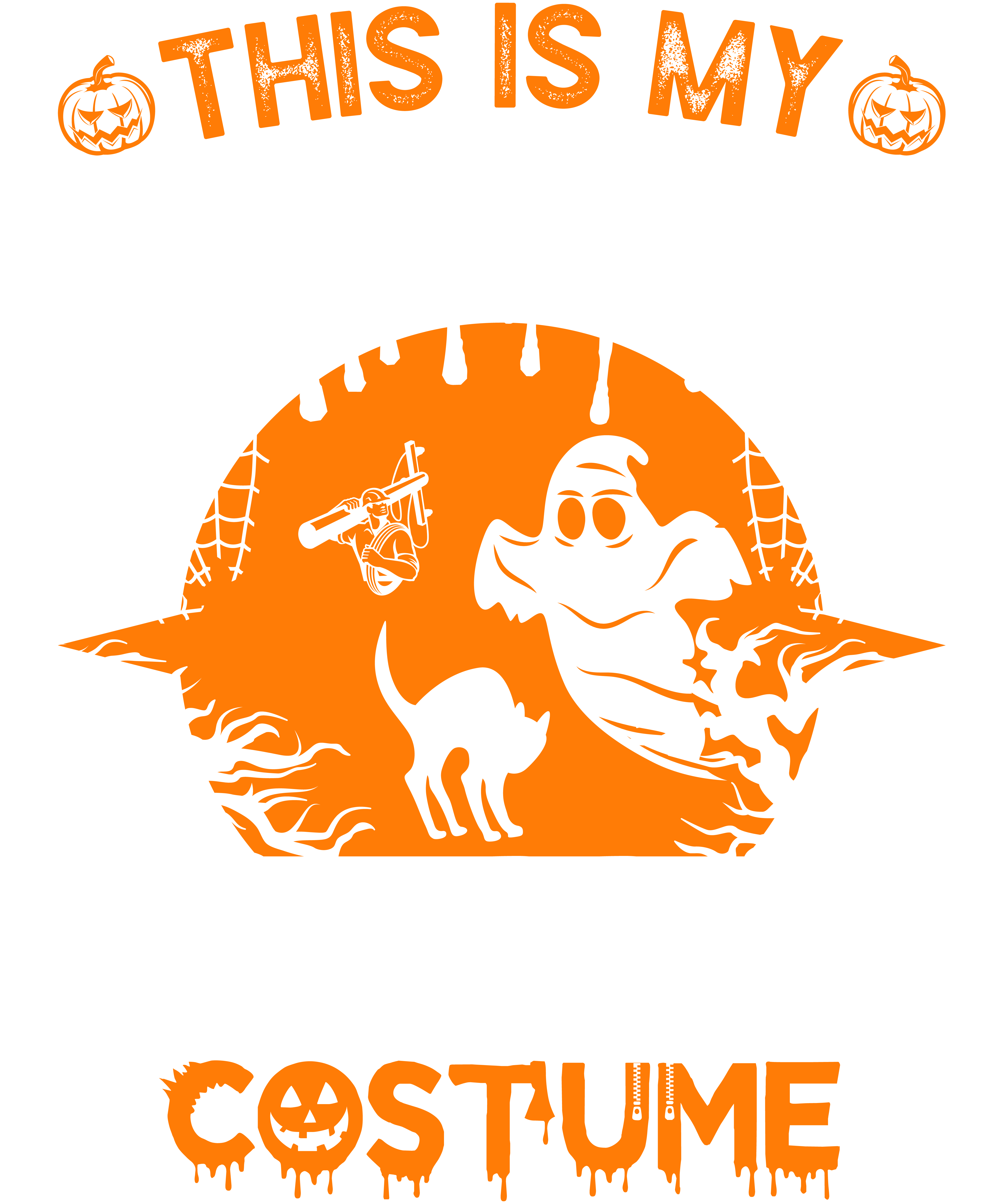 This Is My Scary Lineman Costume
