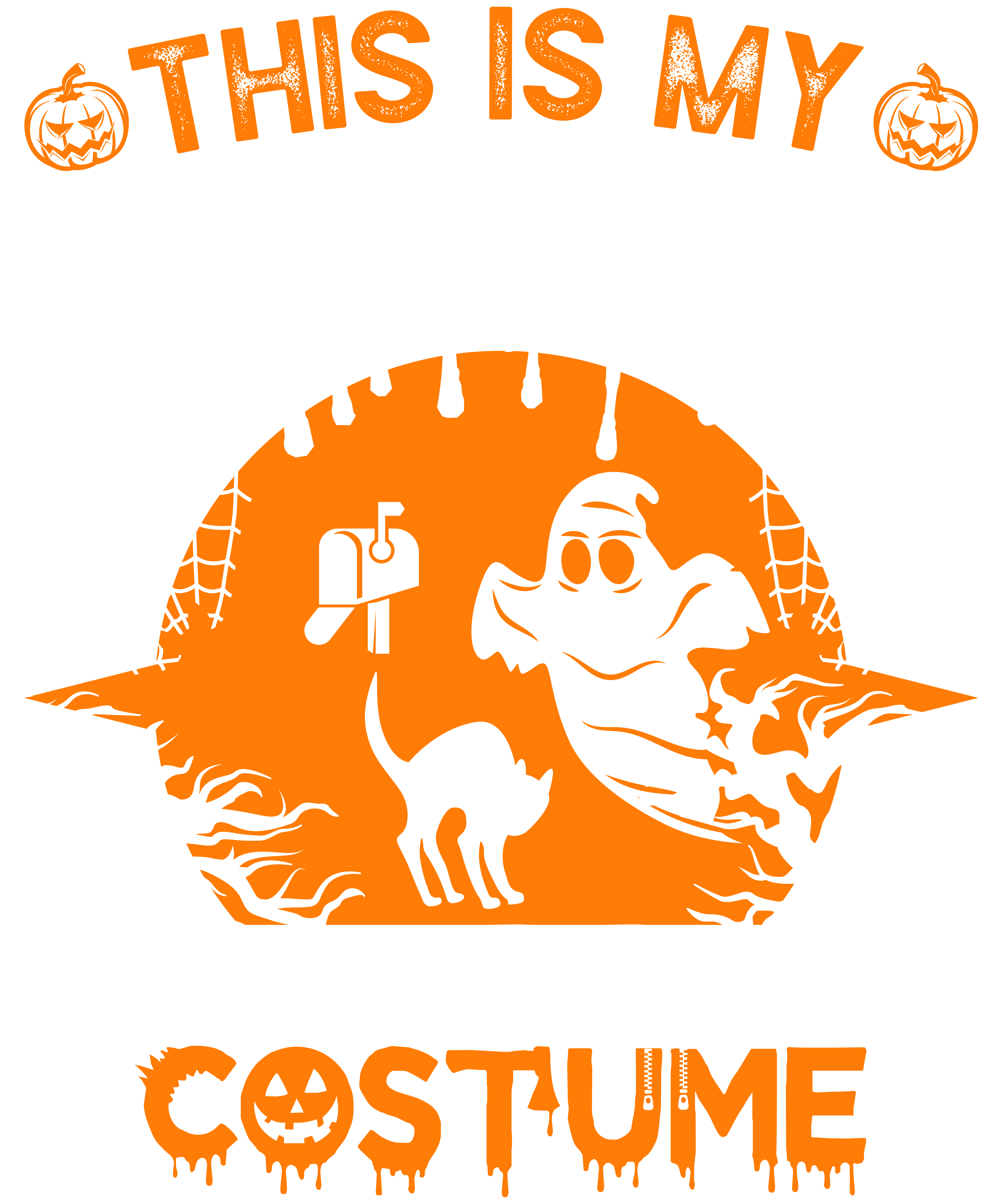This Is My Scary Postal Worker Costume