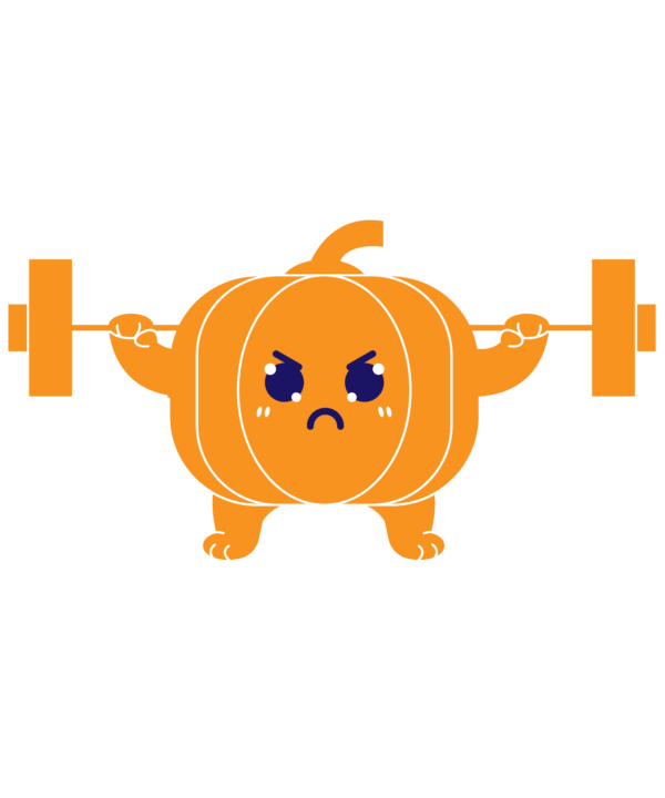 Today Is Leg Day Pumpkin