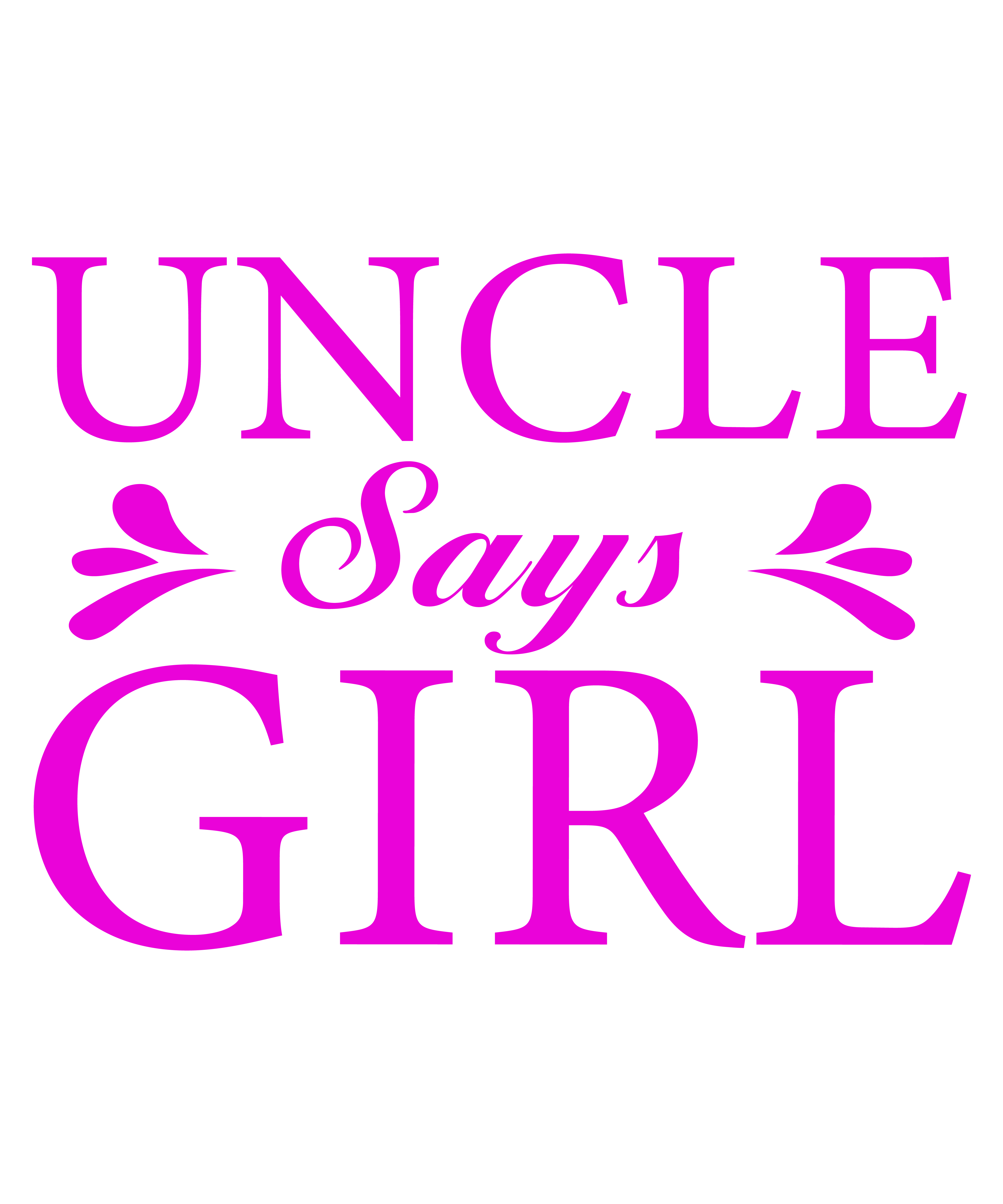 Uncle Says Girl