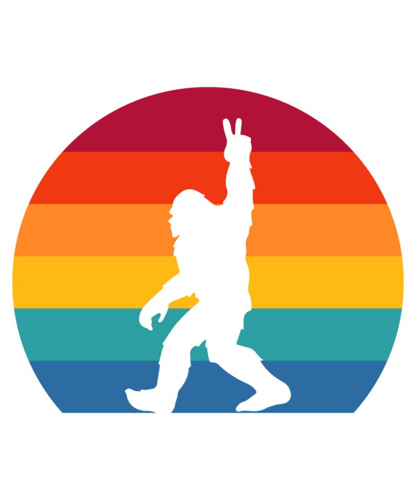 Vintage Retro Bigfoot