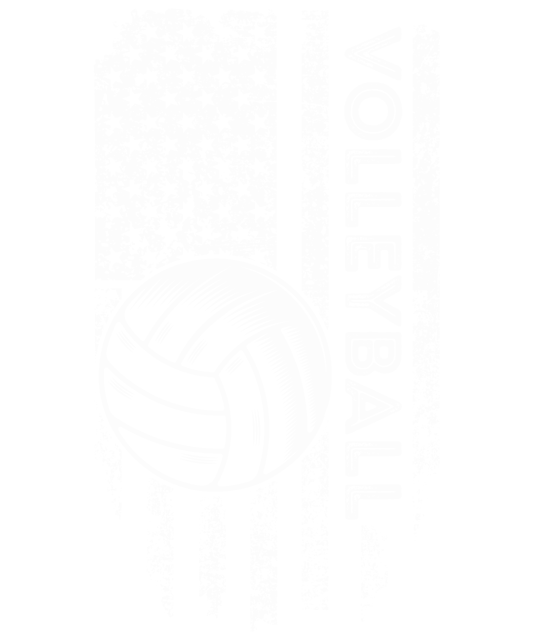 Volleyball USA Flag v2