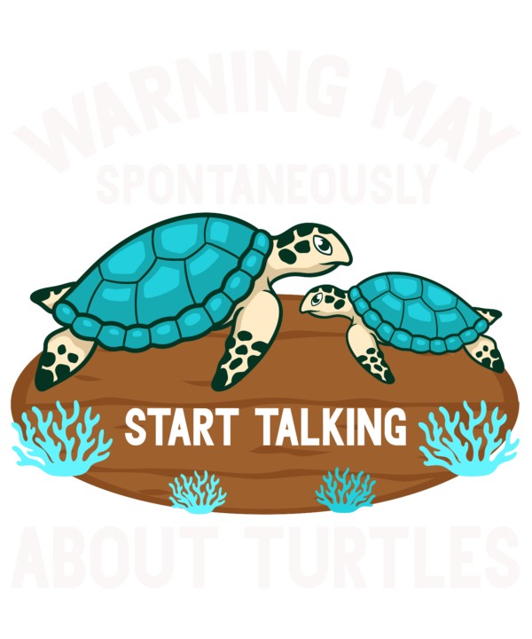 Warning Man Spontaneously Start Talking About Turtles
