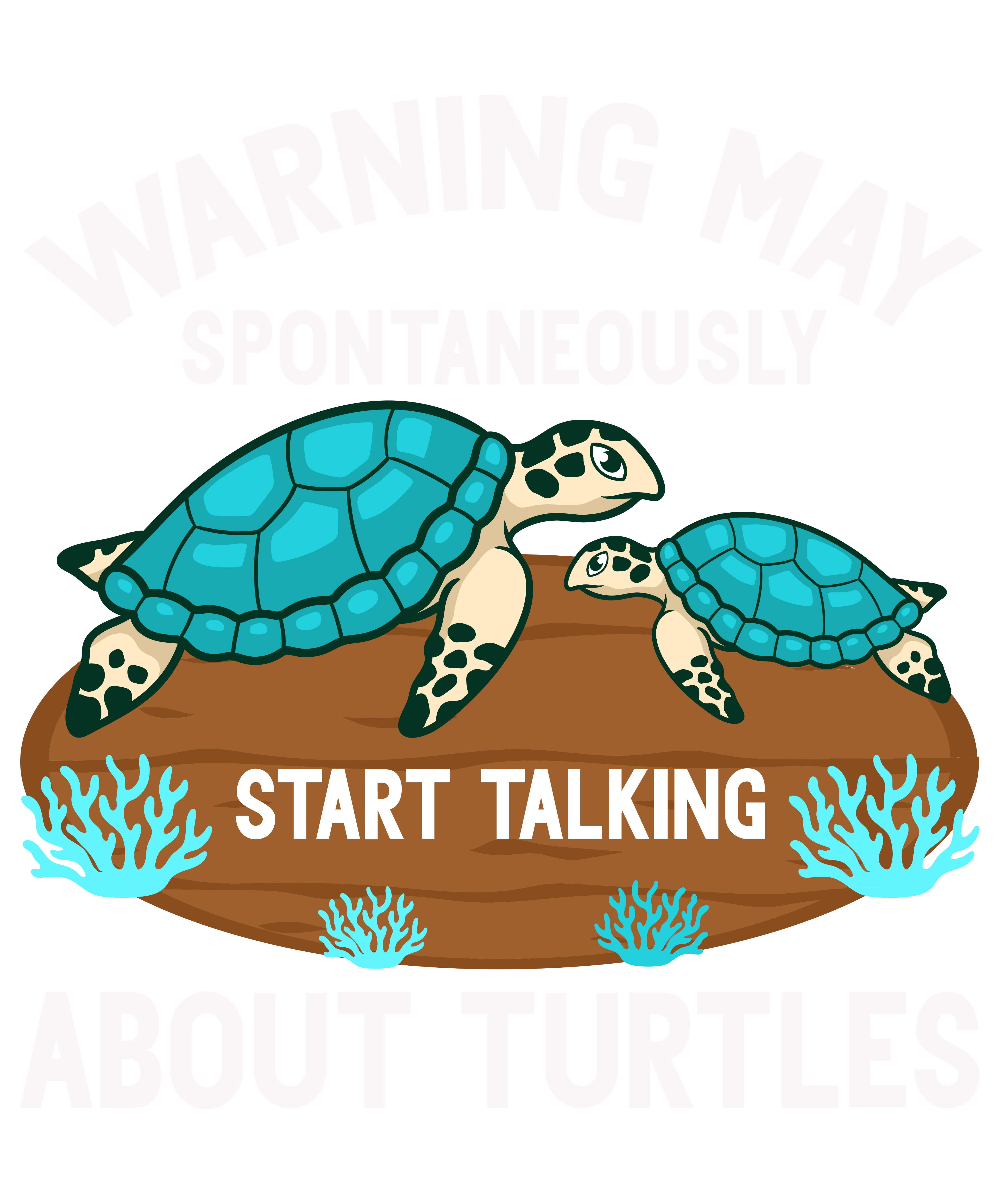 Warning Man Spontaneously Start Talking About Turtles
