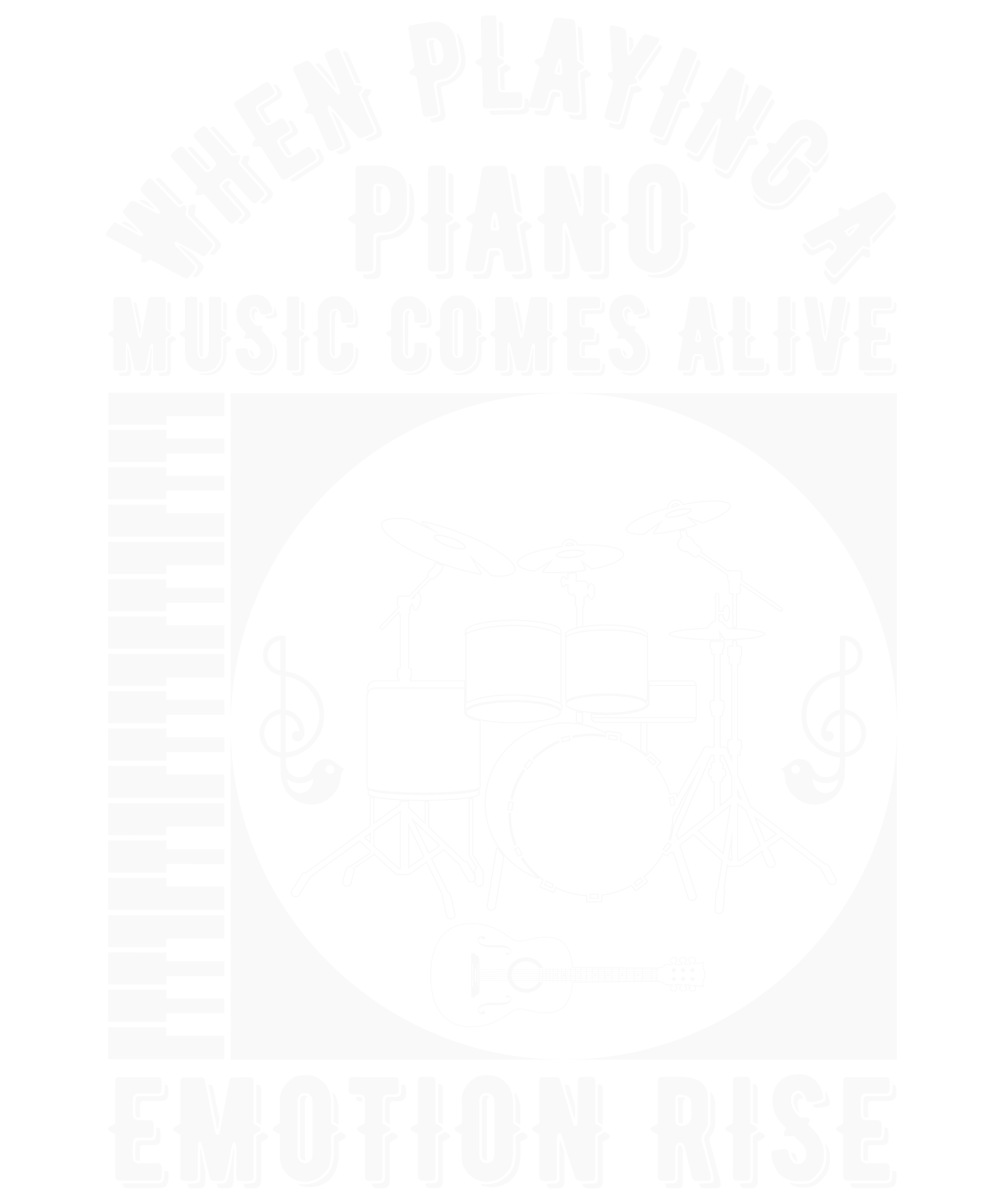 When Playing A Piano Music Comes Alive