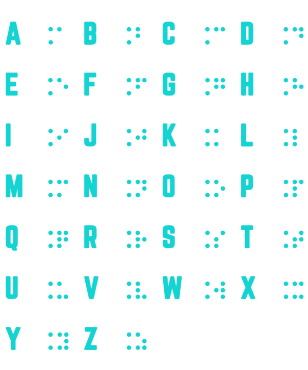 World Braille Day Alphabet