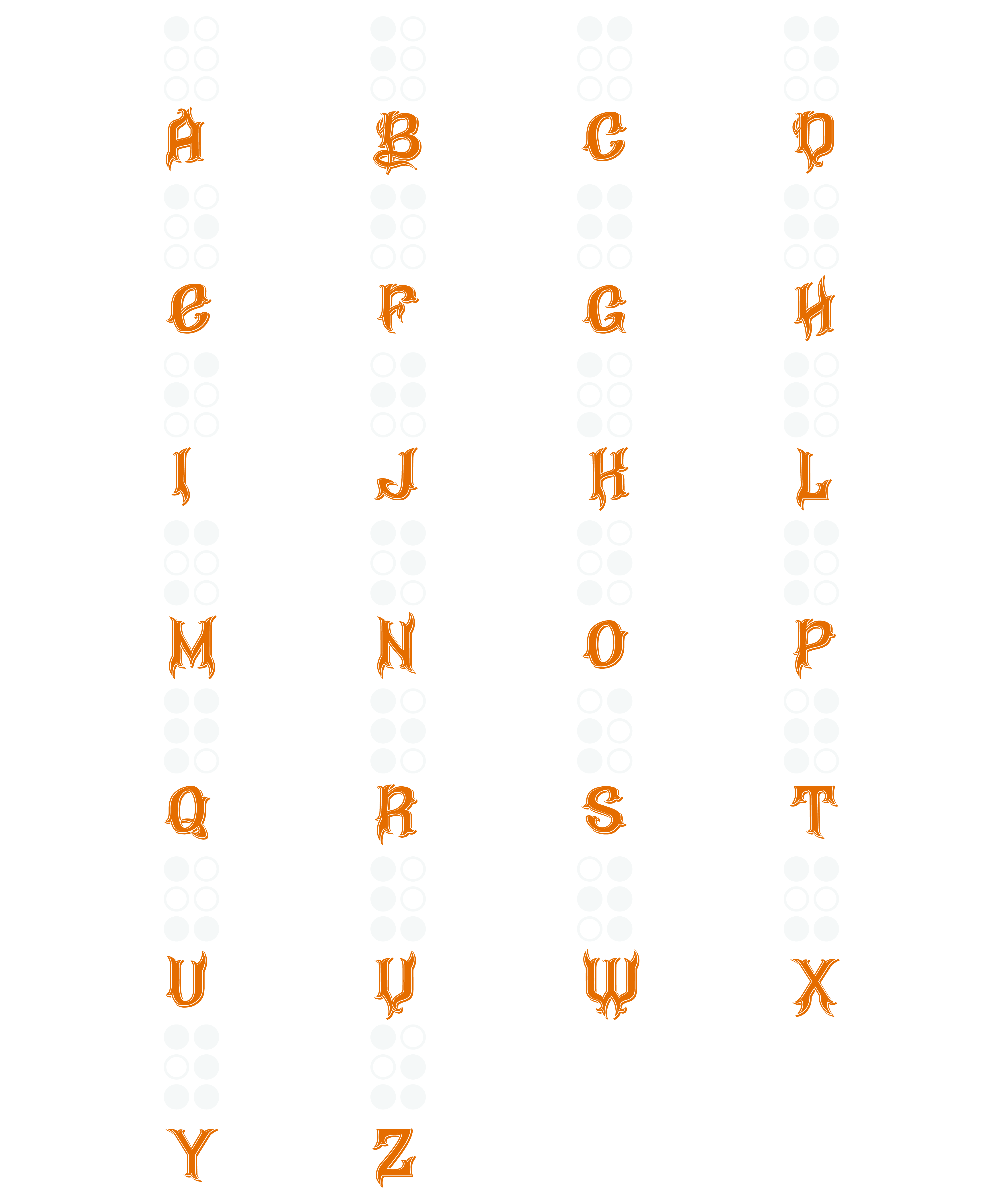 World Braille Day Alphabet v2
