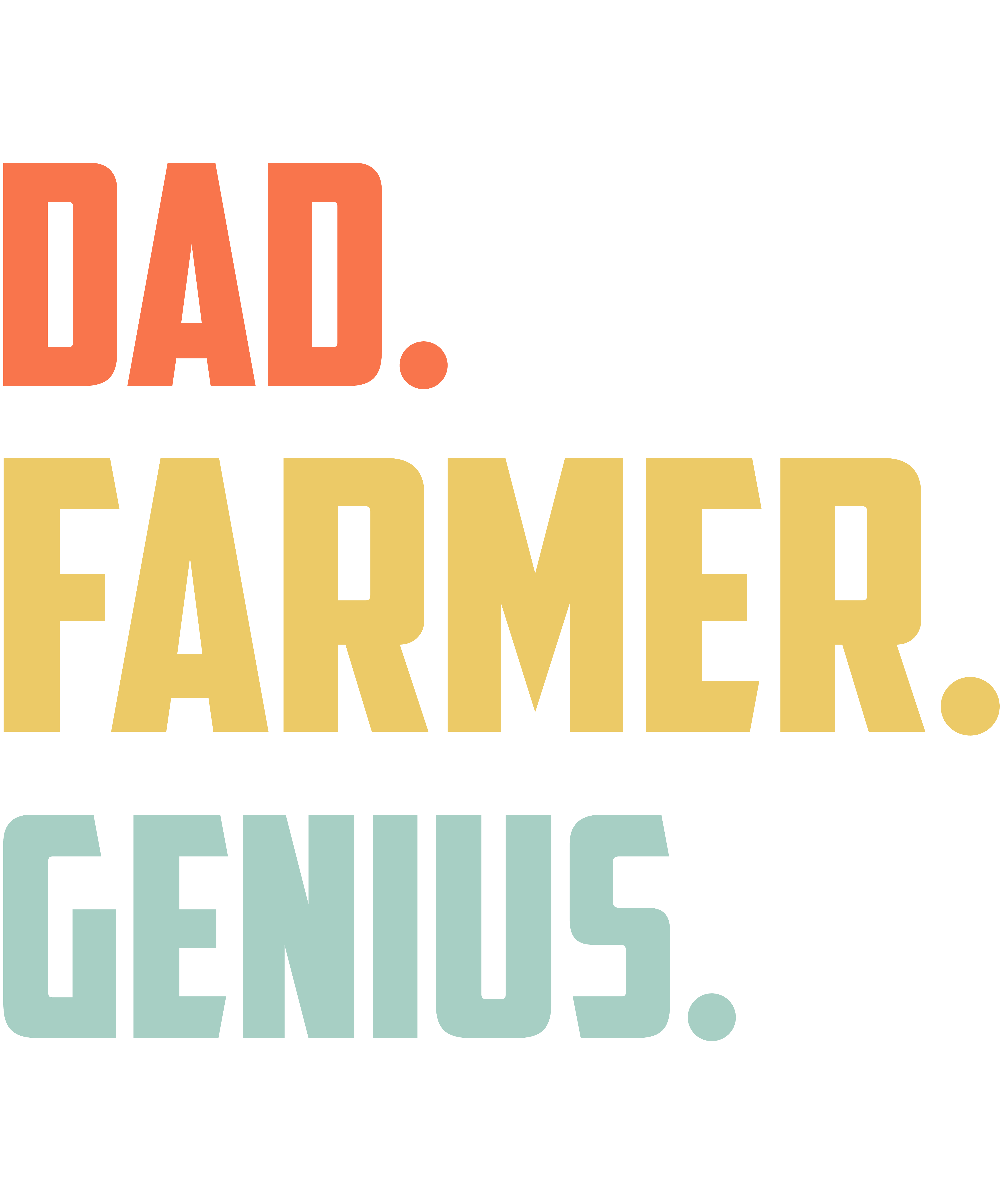 Dad Farmer Genius