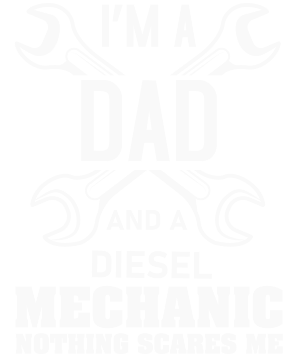 Father's Day Halloween Diesel Mechanic Dad