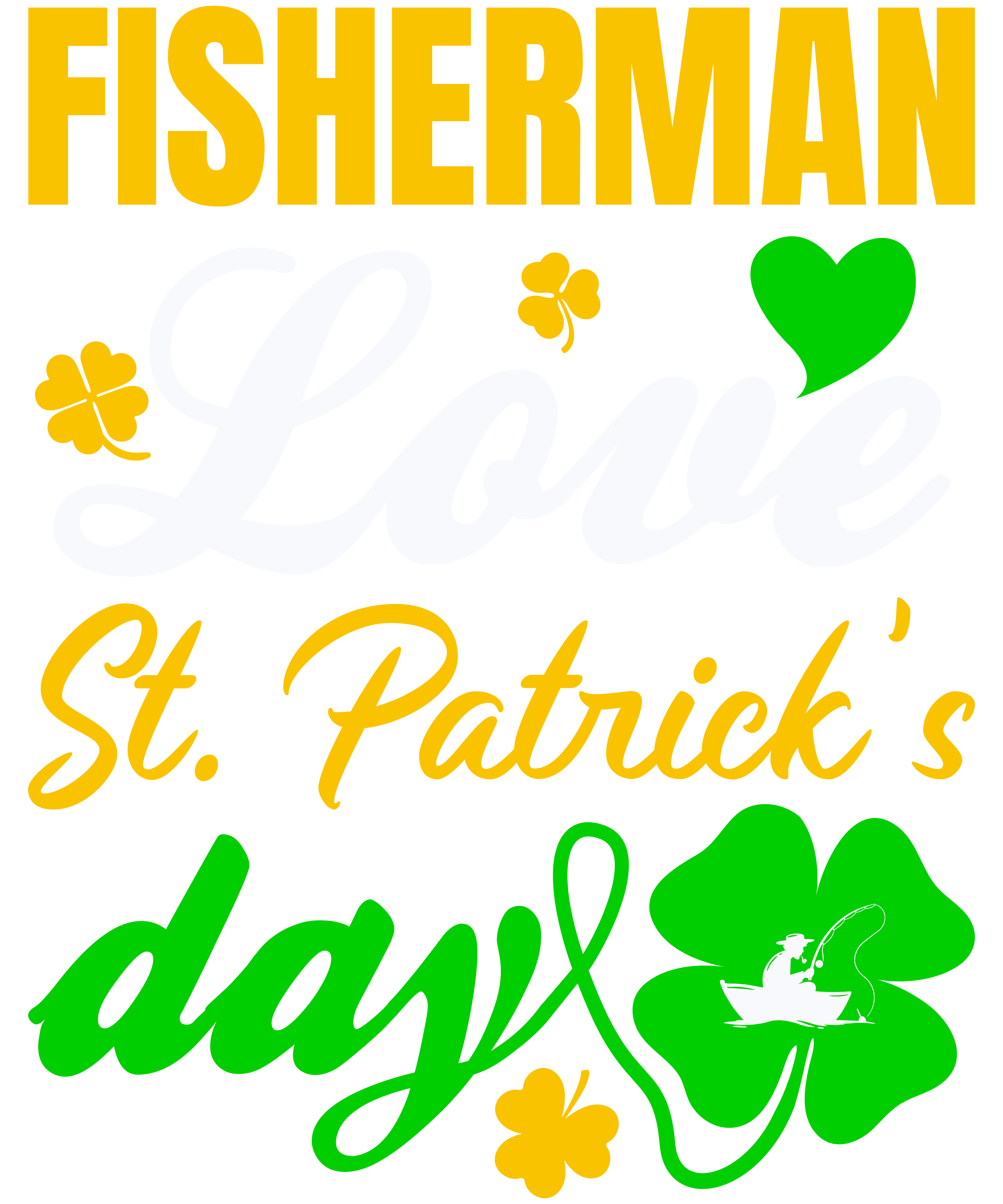 Fisherman St. Patrick's Day