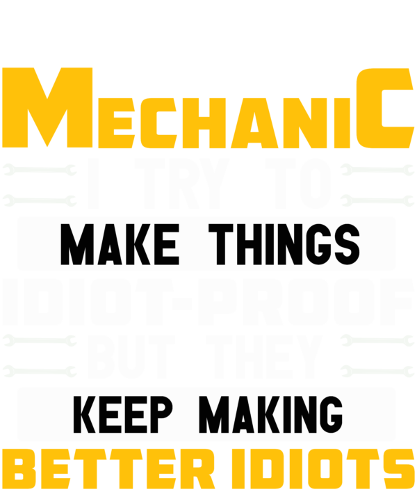 Funny Mechanic Design For Men Dad Car Garage Auto Mechanics