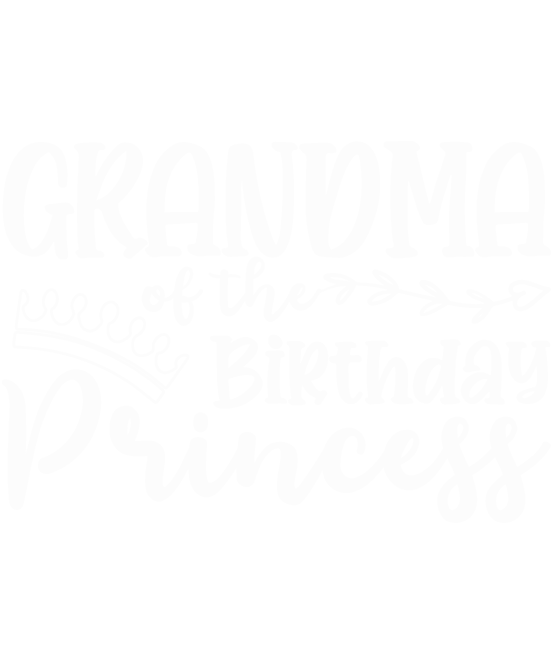 Grandma Of The Birthday Princess v2