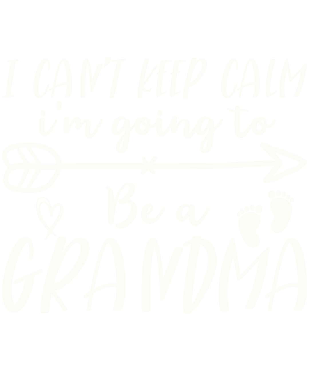 I Can't Keep Calm I'm Going To Be A Grandma