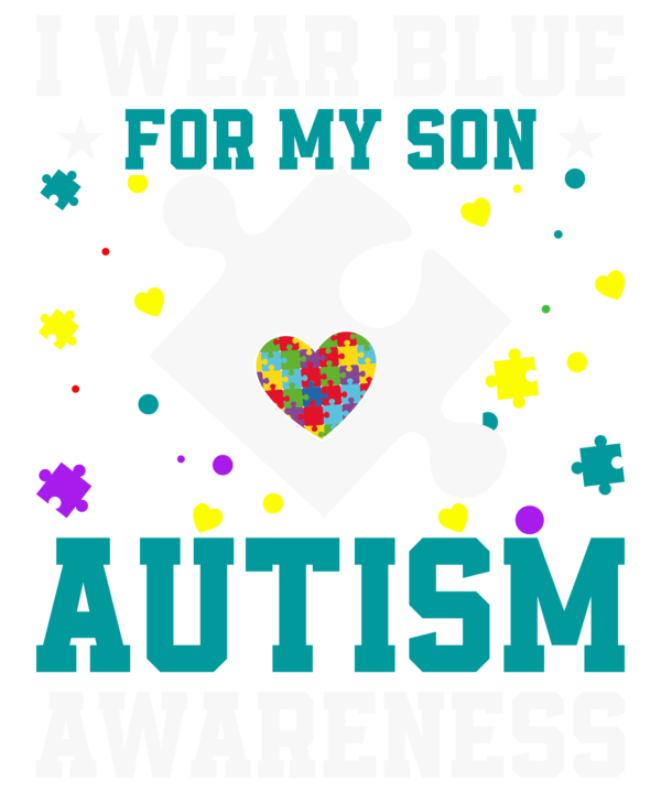 I Wear Blue For My Son