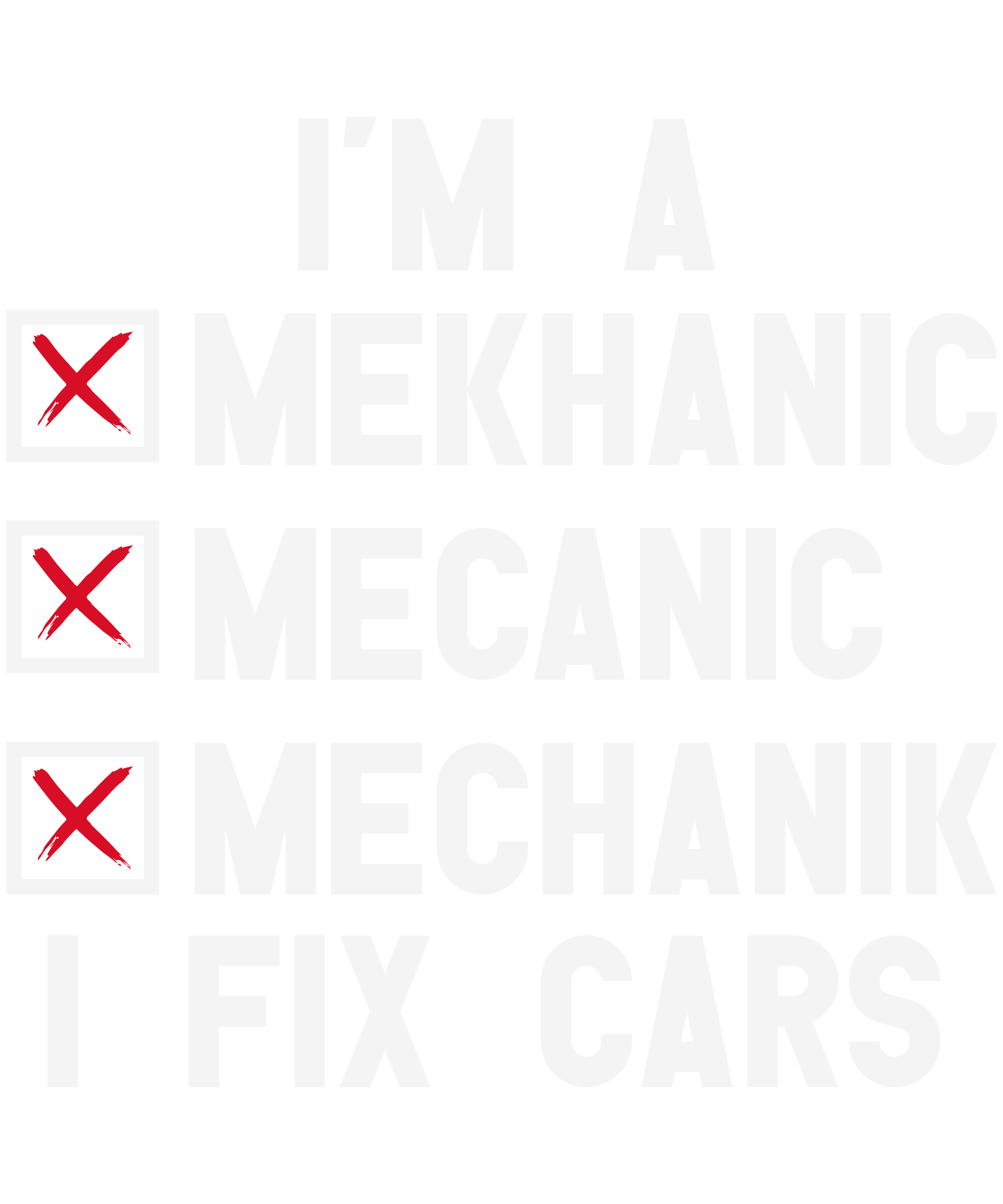 I'm A Mechanic I Fix Cars Funny