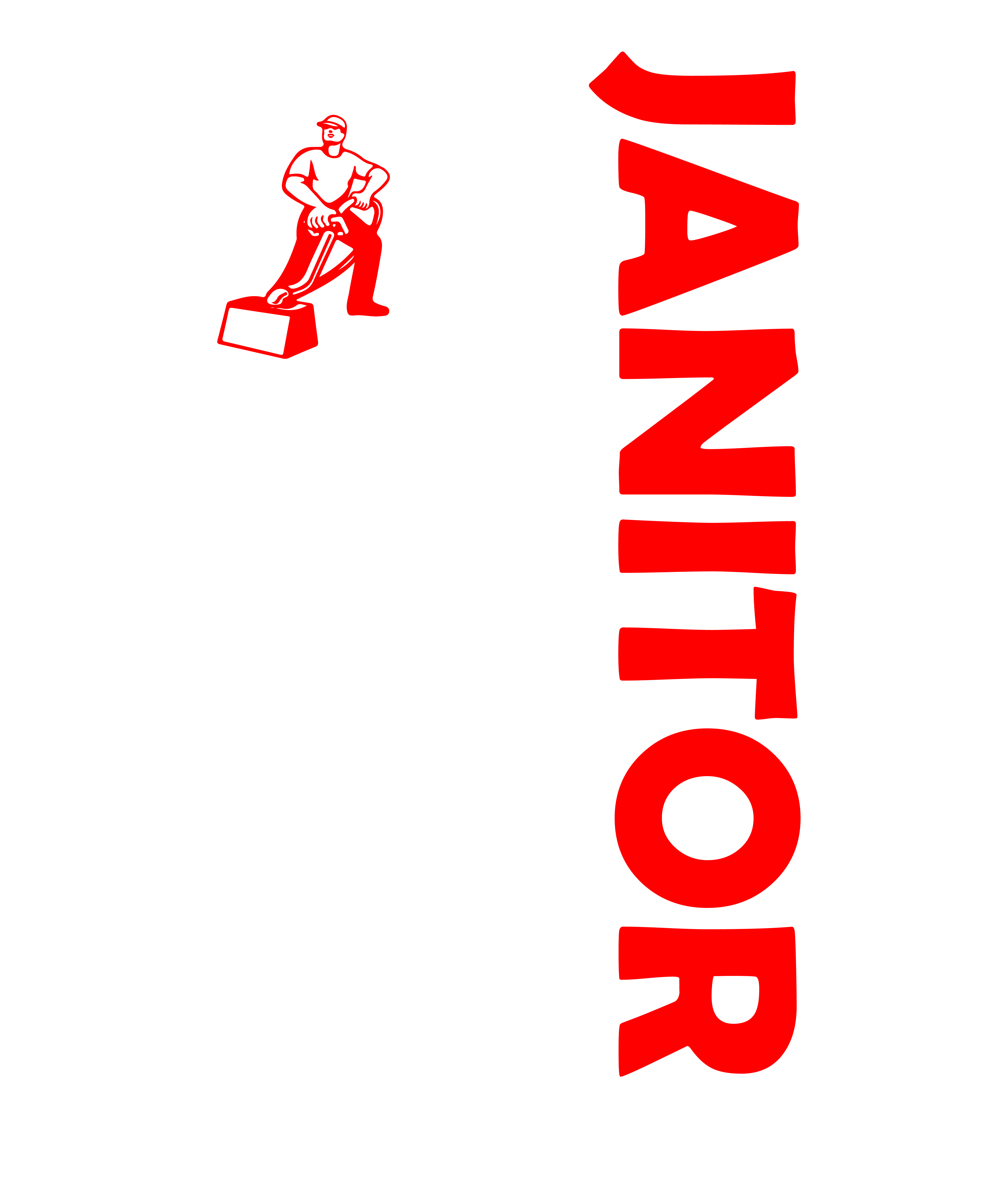 Janitor USA Flag