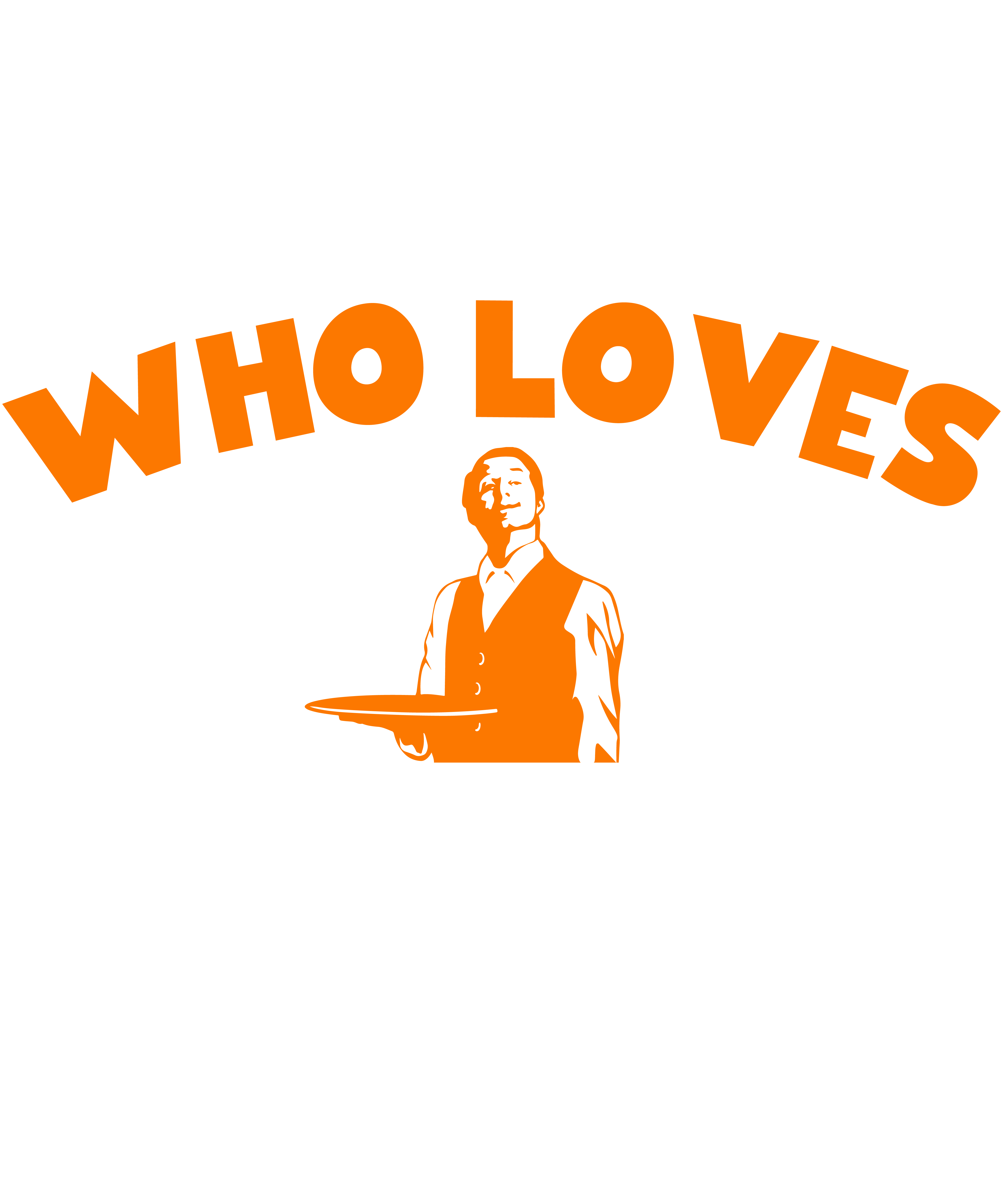 Just A Girl Who Loves Waiter