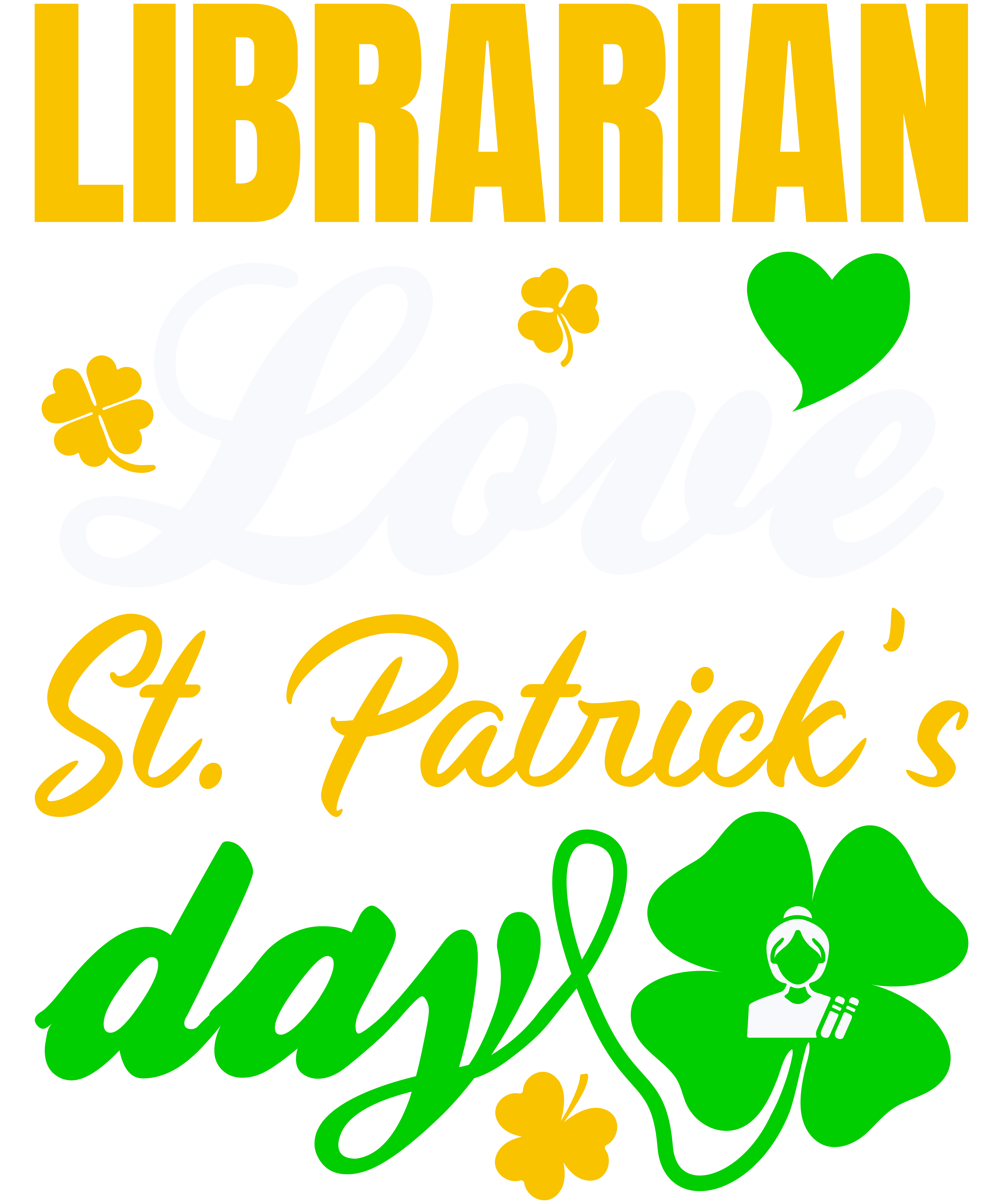 Librarian St. Patrick's Day
