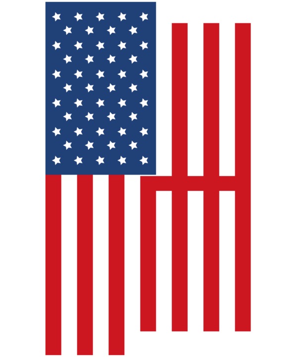 Stick Shift American Flag Muscle Car 6 Gears Mechanic Shirt