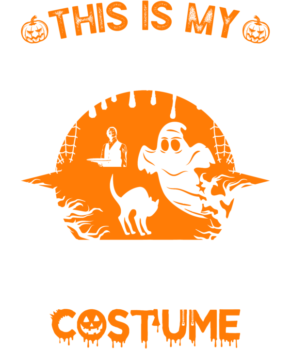 This Is My Scary Waiter Costume