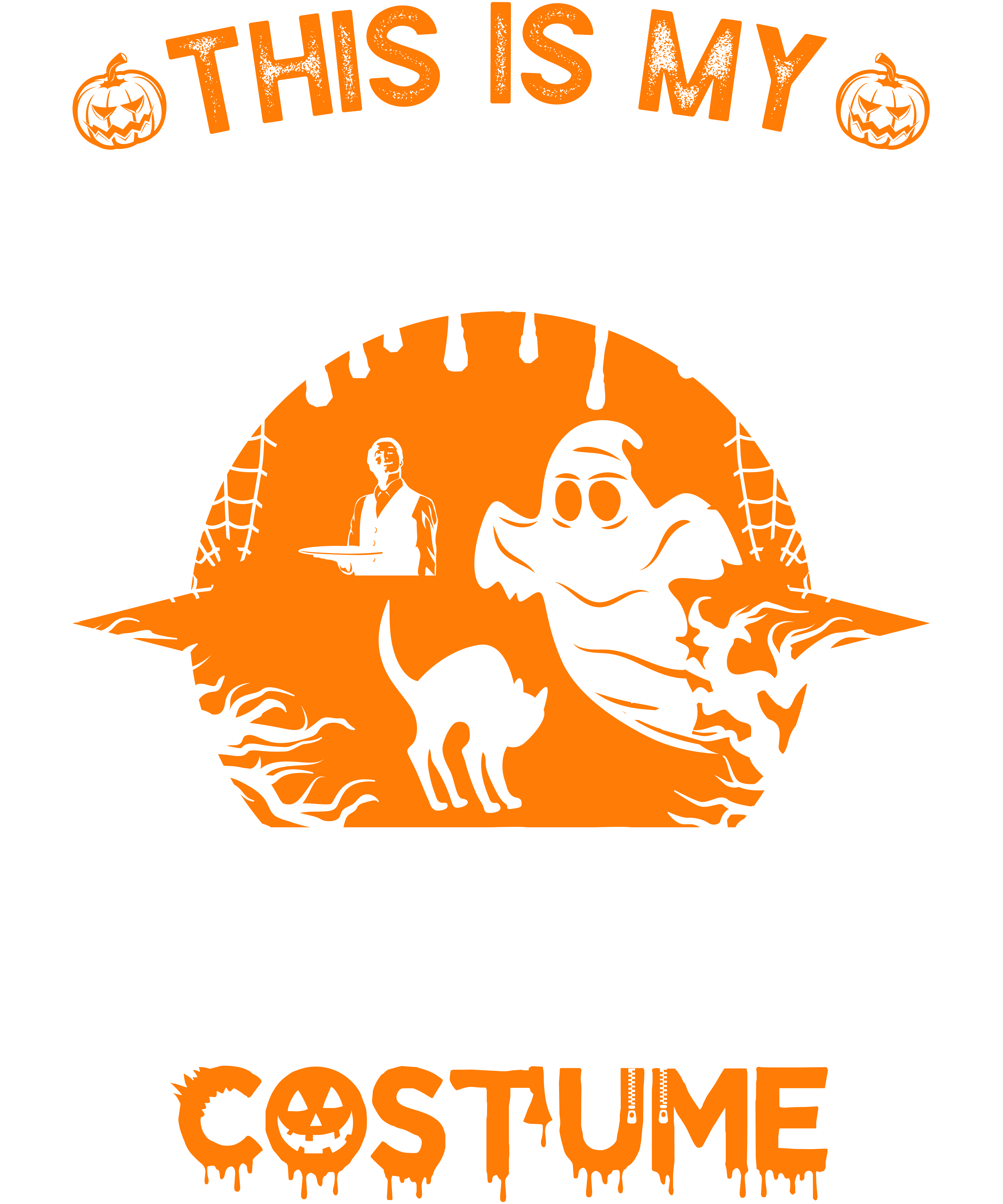 This Is My Scary Waiter Costume