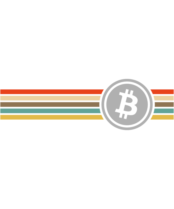 Vintage Line With Bitcoin