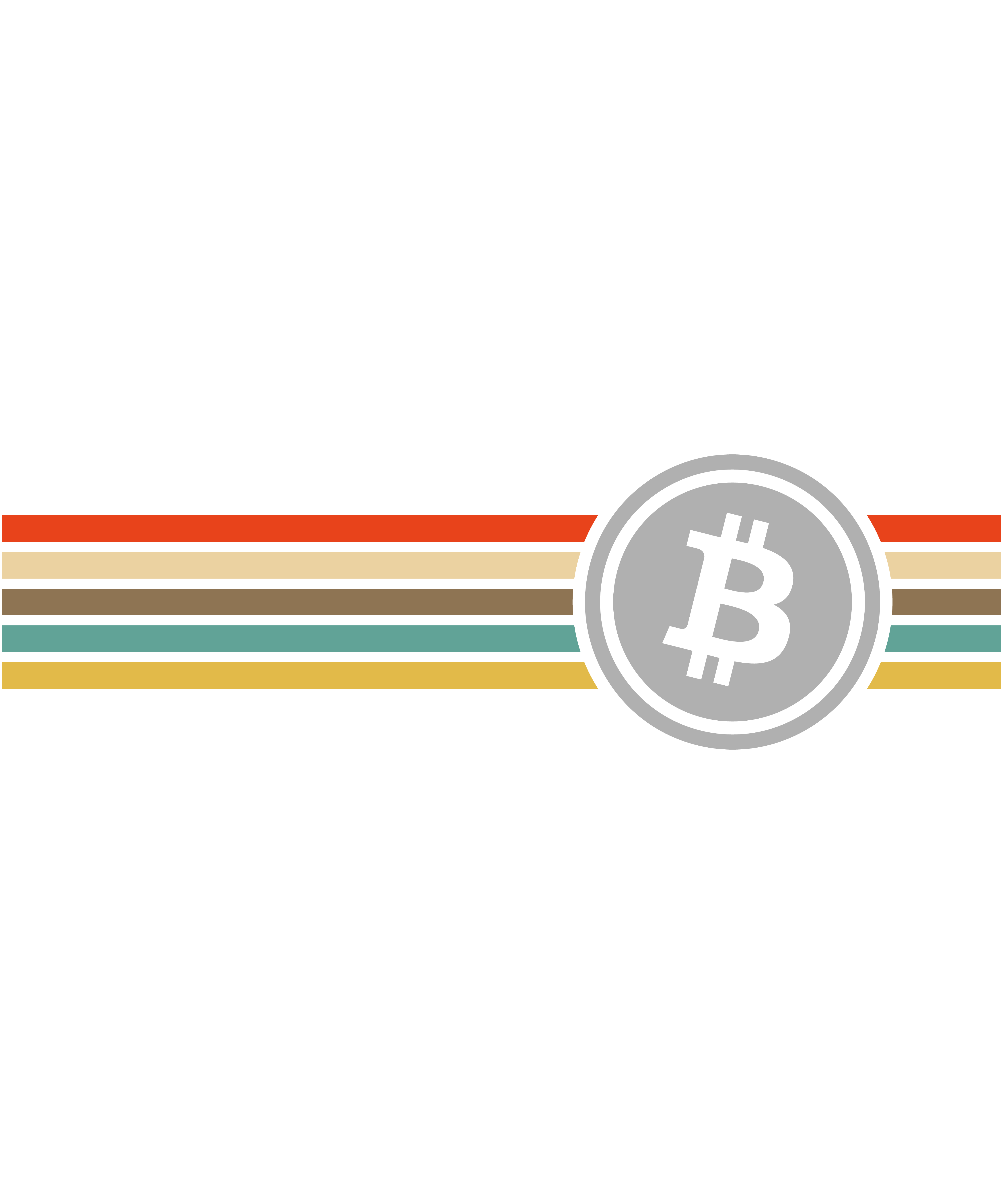Vintage Line With Bitcoin