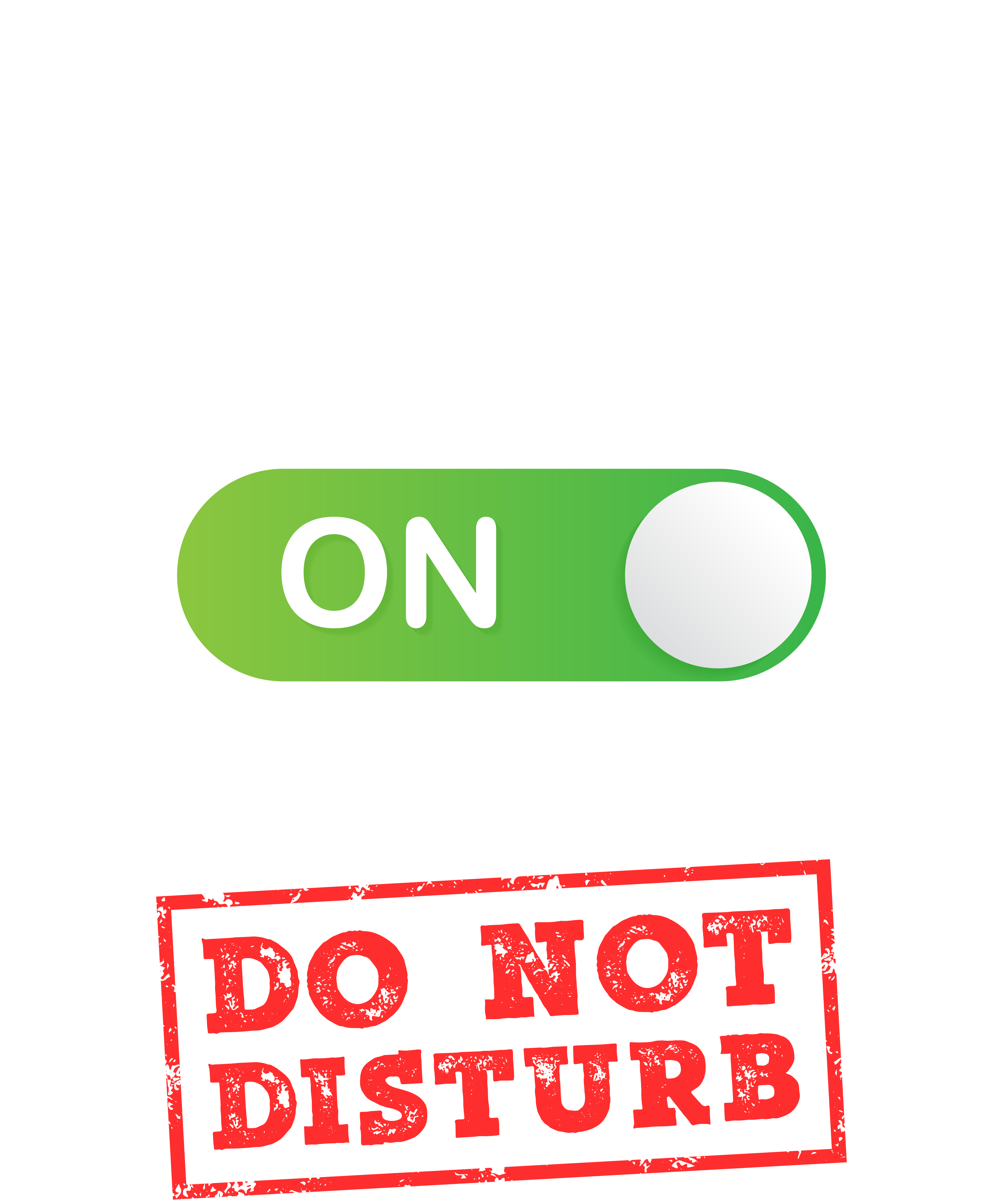 Waiter Mode On Please Do Not Disturb