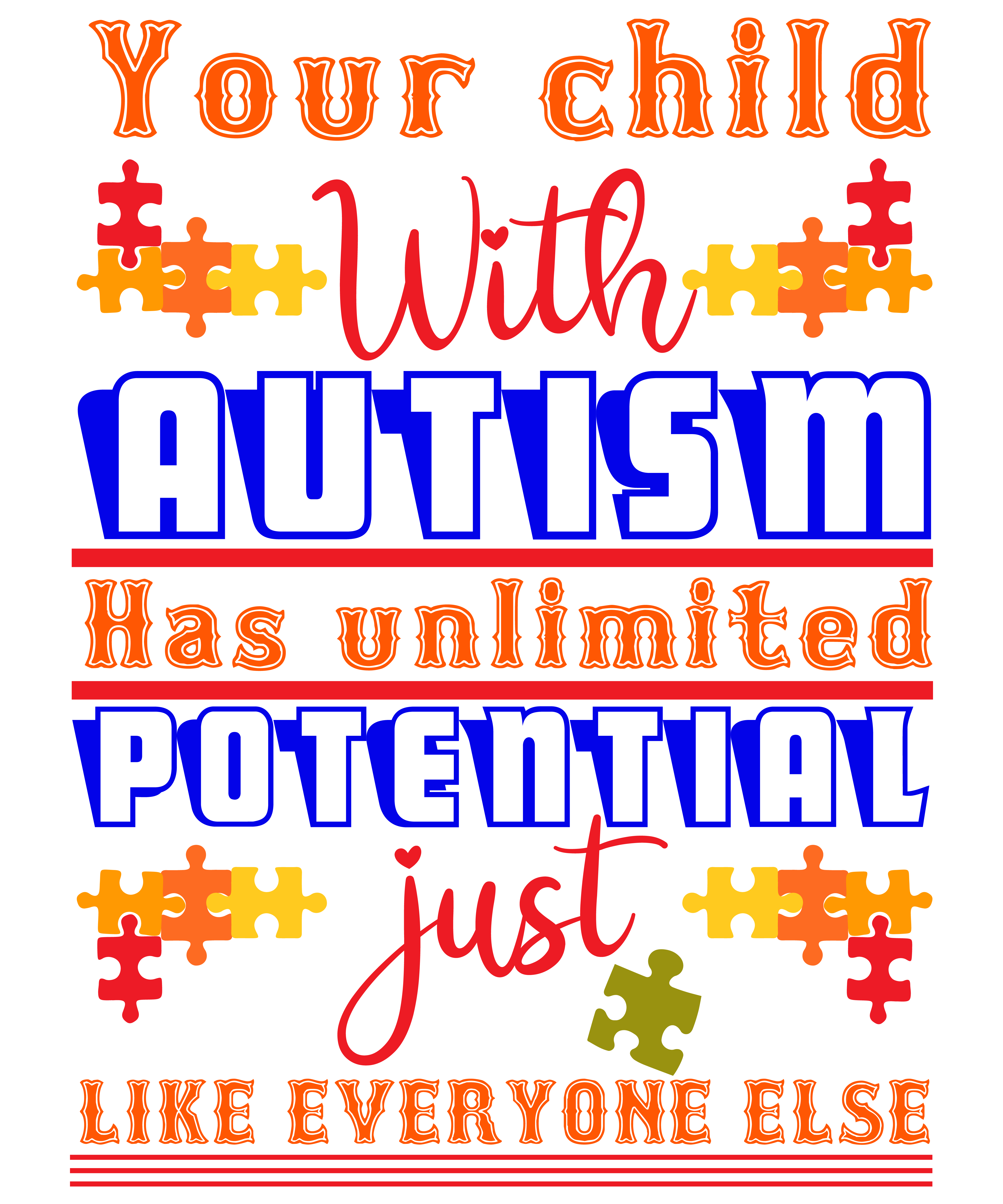 Your Child With Autism Has Unlimited Potential 2